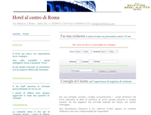 Tablet Screenshot of hotelmilazzo.com